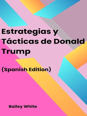 cover image of Estrategias y Tácticas de Donald Trump